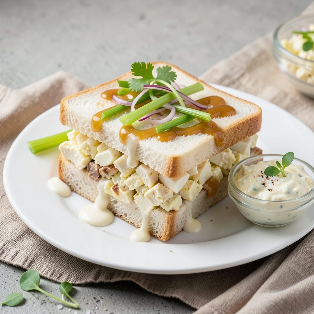 Betty Crocker's Egg Salad Sandwich Recipe: Crispy Toasted Bites with Creamy Yolk Magic