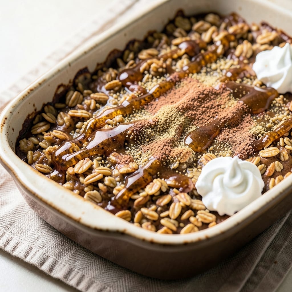 Baked Oats Recipe No Egg No Banana: Vegan Baking Magic With Warm Spices