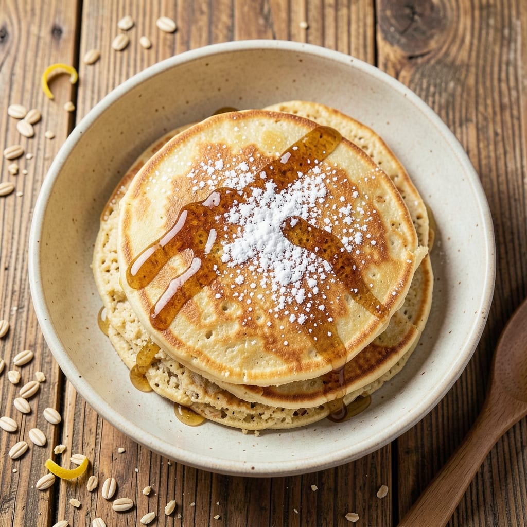 Egg And Oats Pancake Recipe: Savory Crisp Edges With Soft Yolk Hearts