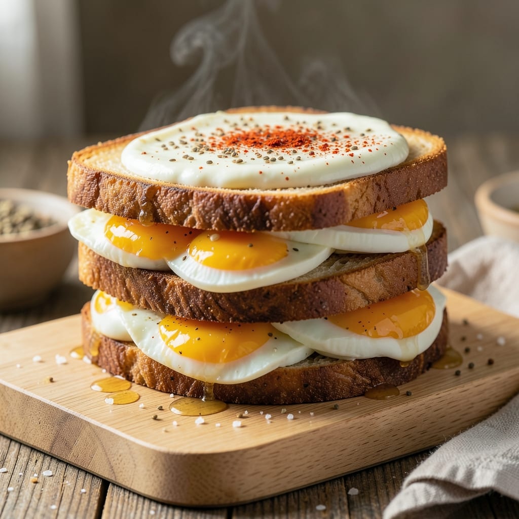 Bread Egg Sandwich Recipe in Tamil: Crispy Paratha Wraps With Silky Yolk Magic