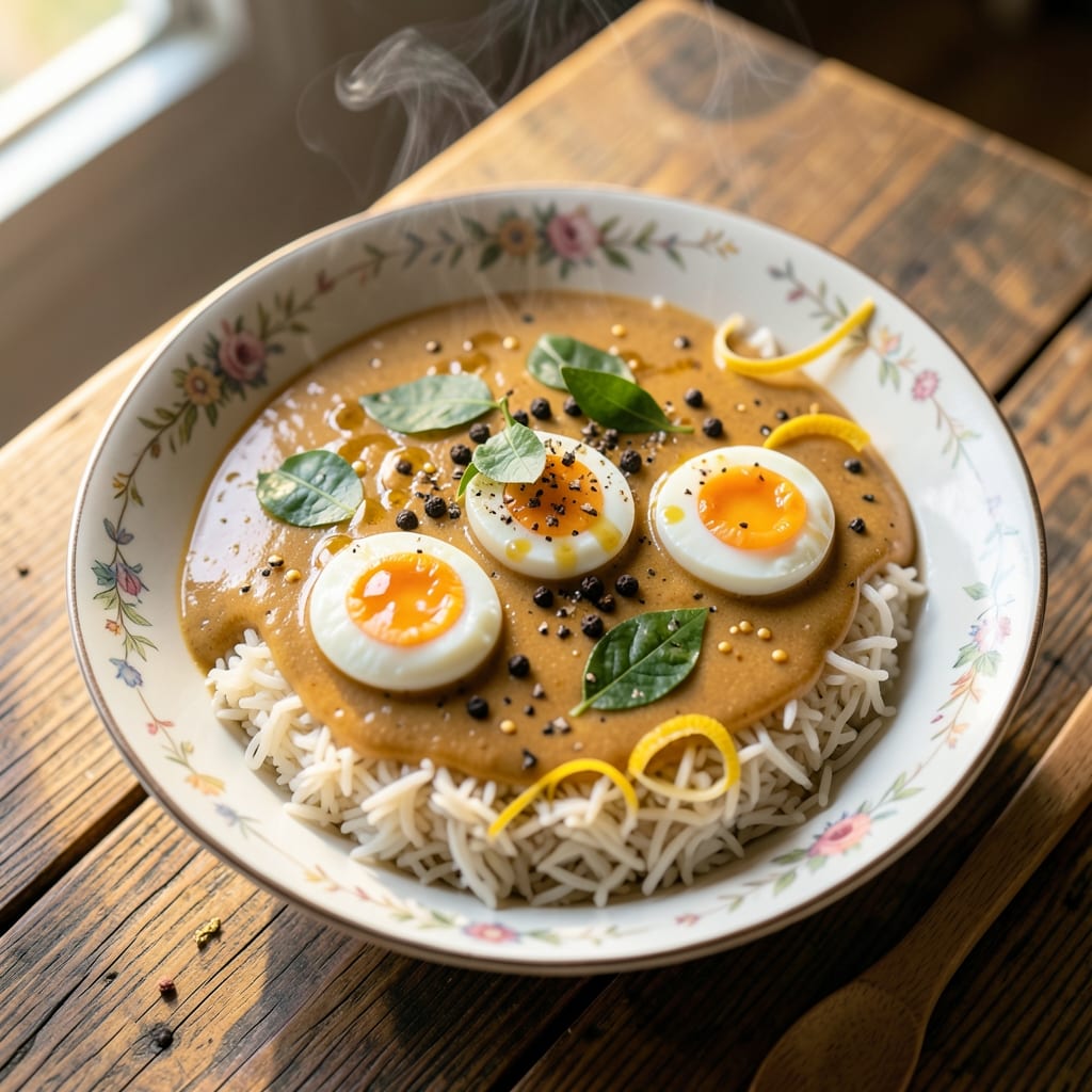 Coconut Milk Egg Curry Recipe: Spiced Coconut Cream With Silky Scrambled Eggs