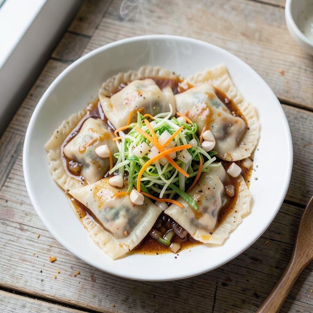 Crustless Egg Rolls Recipe: Silky Scrambled Eggs With Wonton Crunch
